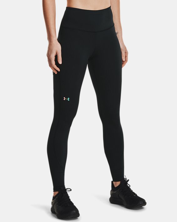 Damen UA RUSH™ Leggings mit No-Slip-Bund, volle Länge, Black, pdpMainDesktop image number 0